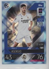 2022-23 Topps Match Attax UEFA Club Competitions Crystal Marco Asensio #132 1n96
