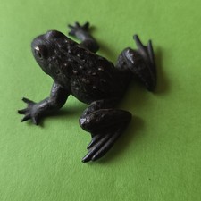 Bronze Figur Frosch/Kr&ouml;te