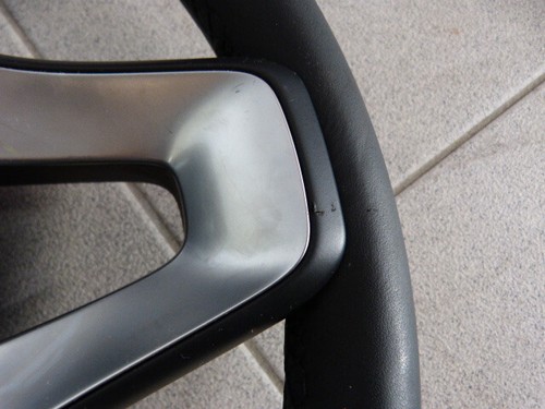Mercedes Benz W156 Gla W176 a-Class Leather Steering Wheel Black - Picture 7 of 16