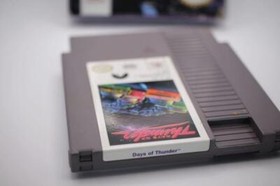 Days of Thunder NINTENDO NES set scatola IB PROTETTORE TESTATO