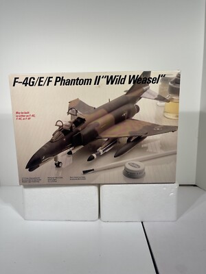 Testors ITALERI 1/72 F-4G/E/F Phantom II  Wild Weasel  Model Kit 684 NOB 1990