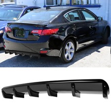 For Acura Ilx 2013-2022 Rear Bumper Diffuser Lip Spoiler Splitter Gloss Black For Acura Ilx 2013-2022 Rear Bumper Diffuser Lip Spoiler Splitter Gloss Black