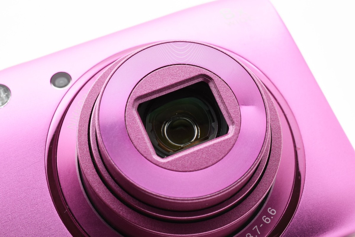 Nikon COOLPIX S3600 20.1MP Compact Digital Camera Pink From Nikon COOLPIX S3600 20.1MP Compact Digital Camera Pink From