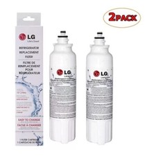 Two Pack Genuine OEM LG LT800P ADQ73613401 - 2 Replacement Water Filters SEALED