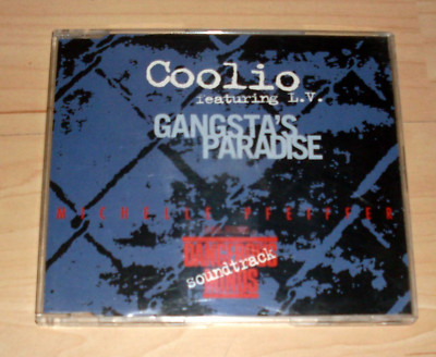 CD Maxi-Single - Coolio feat L.V. - Gangsta's Paradise - OST Dangerous Minds