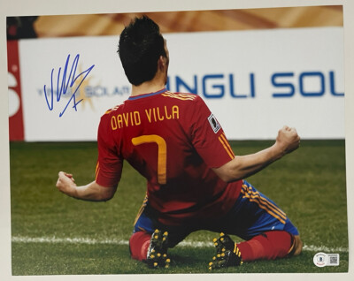 David Villa サイン入り Barcelona ベケット鑑定済 s-l400.jpg
