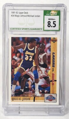 1991-92 upper deck magic vs jordan 34 | eBay
