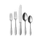 Mitra Matte by Georg Jensen Stainless Steel Place Setting 5 Piece - Vtg NOS