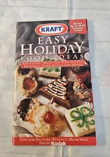 1996 KRAFT Easy Holiday Food Ideas Cookbook C...