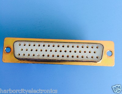 DD-50S-F179 ITT CANNON CONNECTOR DSUB 50 POSITION Receptacle GOLD CONTACT