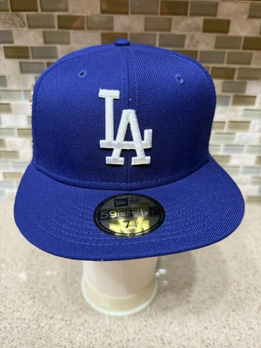 New Era 59Fifty Mens Los Angeles Dodgers World Series 2020 Fitted Hat 7 1/4 New