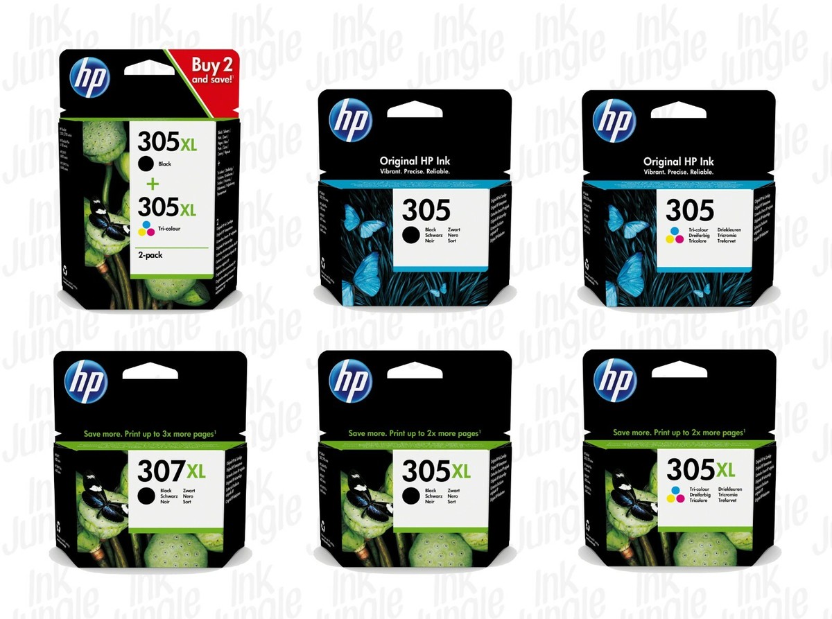 COLORETTO 305 XL Gerecycled Inktcartriges Vervanging voor HP 305XL voor