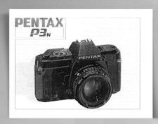 Pentax P3N Instruction Manual Reprint in English