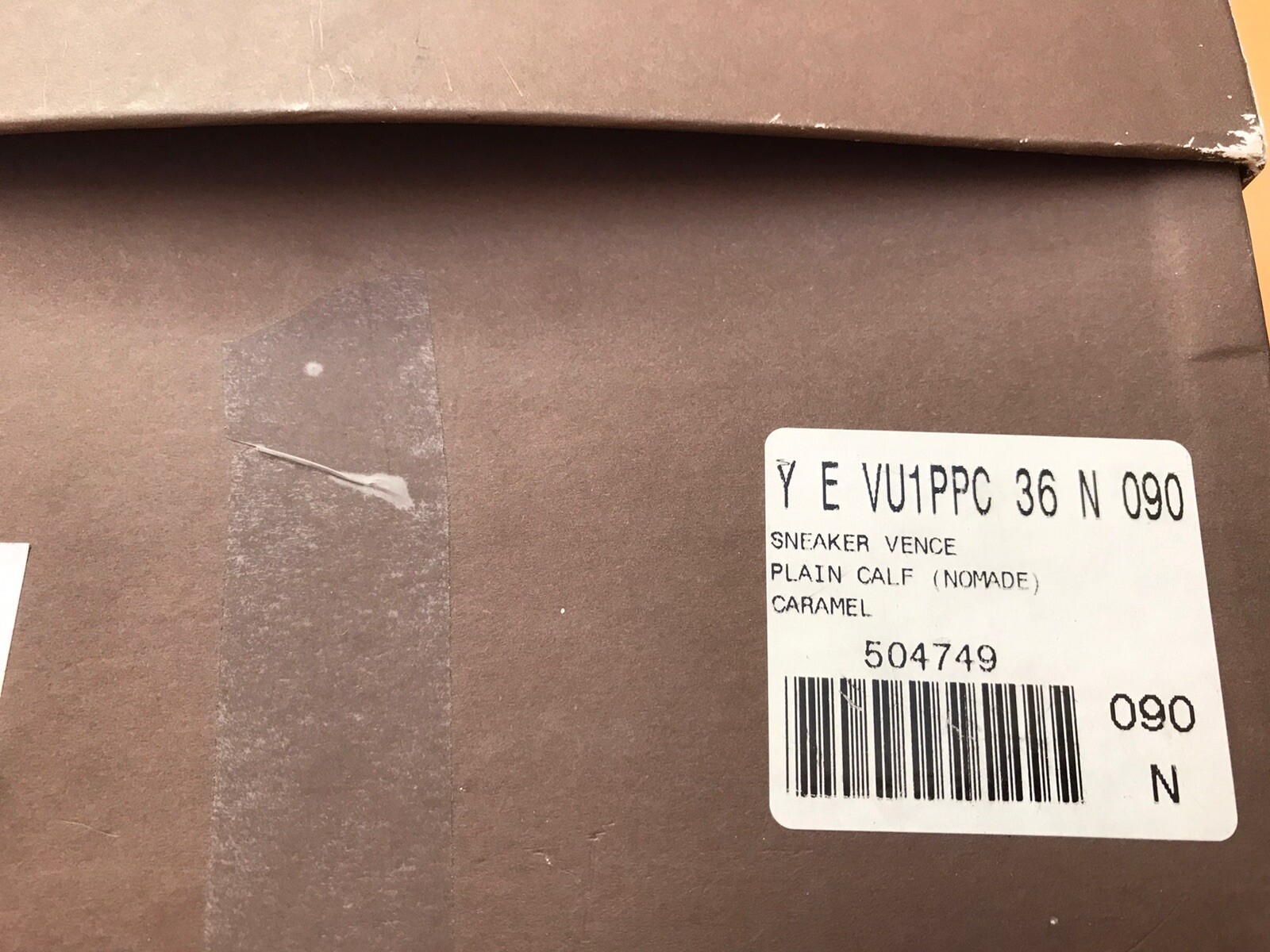 Louis Vuitton Trainers Sneaker Shoes Tan Brown Leather Mens UK 9 US 10 EU 43 thumbnail 16