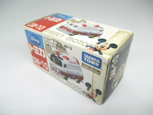 Worm'n Ambulance Unopen Disney Motors DM-10 Mickey TakaraTomy tomica 2012 japan - Picture 4 of 9