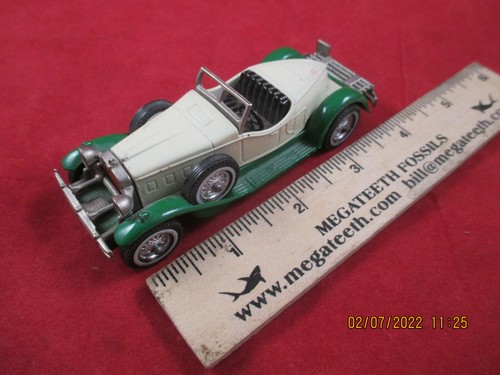1974 LESNEY ENGLAND MATCHBOX YESTERYEAR Y14 1931 STUTZ BEARCAT GRN WHITE DIECAST - Picture 11 of 12
