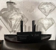 The Wine Savant Diamond Whiskey Diamond Glasses Liquor Wine