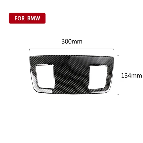 Carbon Fiber Interior Air Vent Outlet Panel Trim For BMW E90 3 Series 2005-2012 - Picture 3 of 13