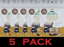 5x JoJo’s Plant Based 70% Dark Chocolate Peanut Butter Filled Bites 3.6oz 5 PACK