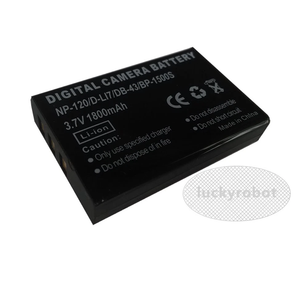 FNP-120 Battery for D-L17 Pentax Optio MX MX4 Optio 450 550 555 Optio 750Z - Image 4 of 4