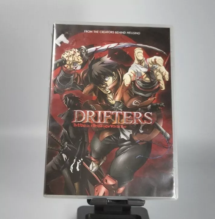 Drifters: Battle In A Brand New World (DVD 2 Disc) English Dub Anime