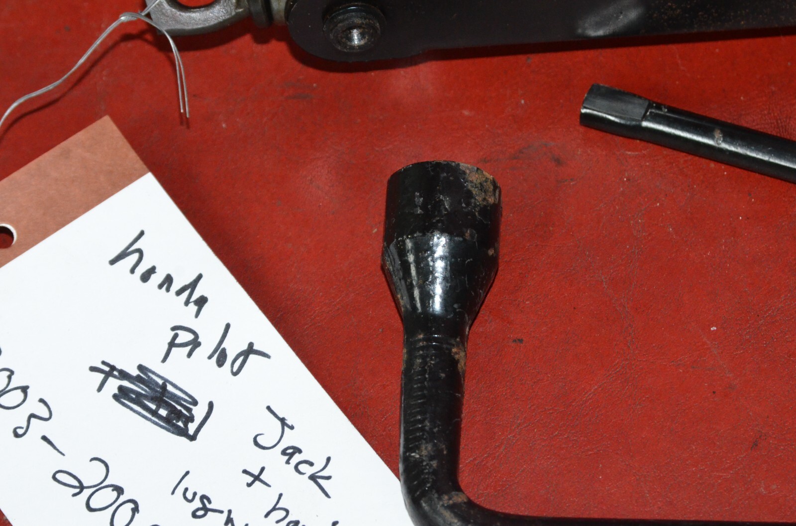 20032008 Honda Pilot Spare Tire Scissor Jack & Lug Wrench OEM Tool Kit CRV eBay