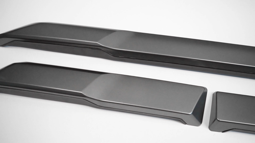 J250 Prado For Toyota Land Cruiser LC250 24+ Side Door Molding Guard Decor Grey - Video 1 of 1