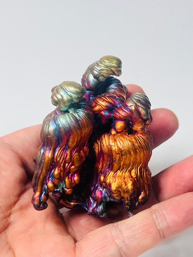 Magic Leklai Rainbow Naga dragon Statue Protect Heal Amulet Natural reiki Stone - Picture 13 of 24