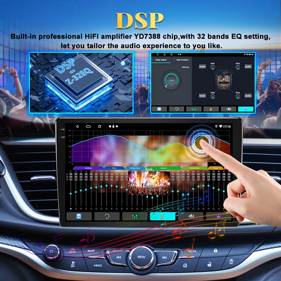 Kit de actualización de unidad principal de auto Carplay Android 4-64 GB para Honda Civic Sedán 01-05 Foto 4 de 4