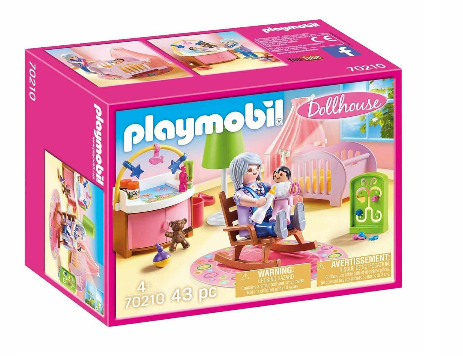 PLAYMOBIL - Maison De Poupée 70210 - Chambre De Fille