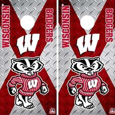 Wisconsin Badgers Officially Licensed Cornhole Products