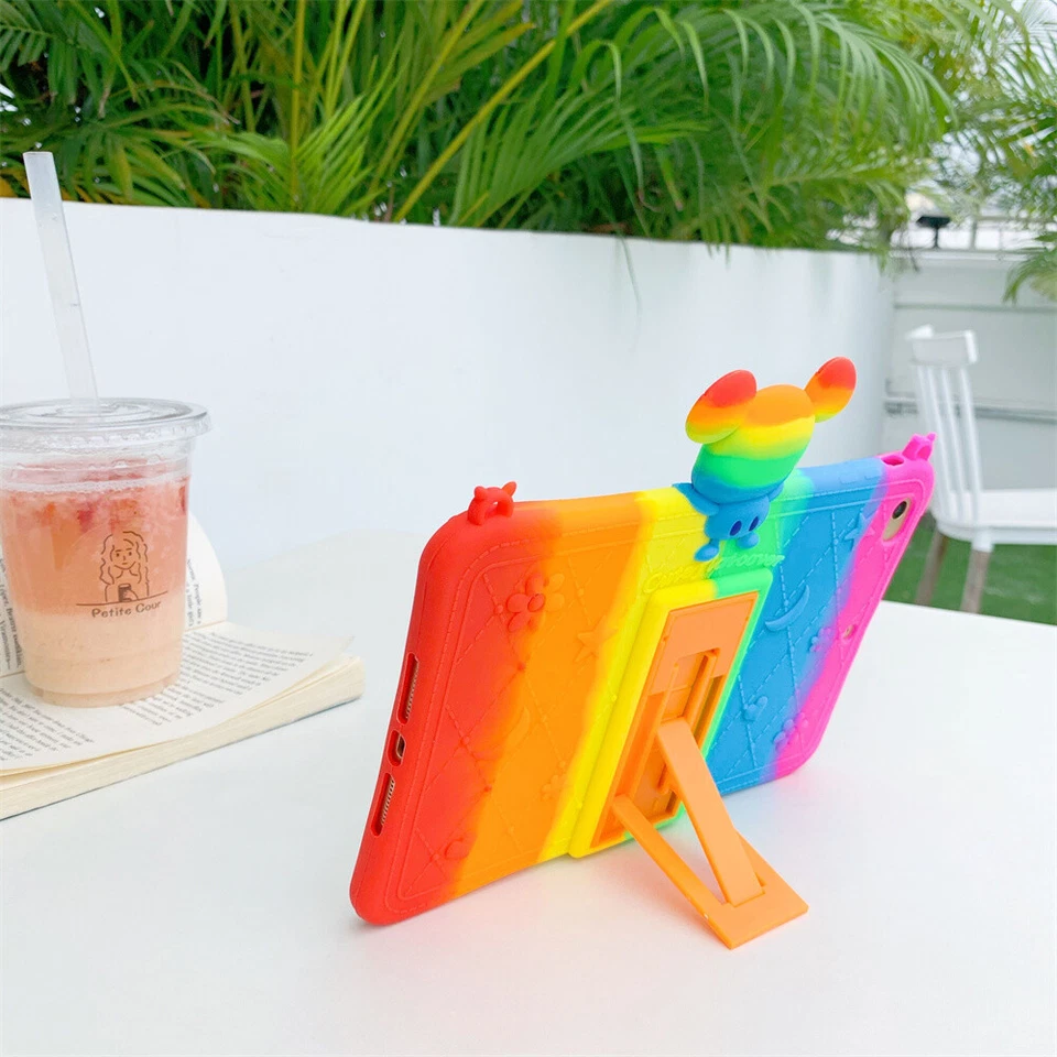 For Samsung Galaxy Tab A8 A7 S6 Lite SM-T220 T500 P610 P613 X200 Kids Strap Case - Image 4 of 4