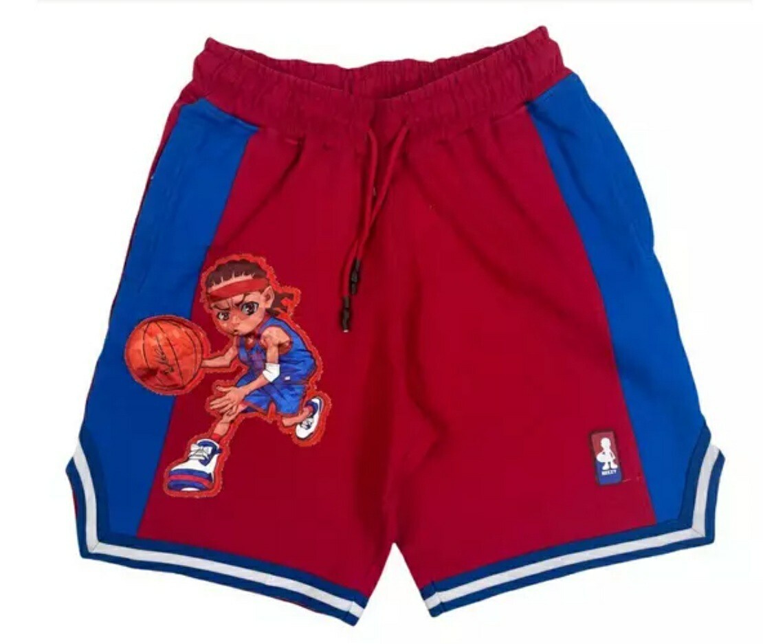 Virtual Threads Men's Embroidered Boondocks Riley Red