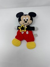 Disney Baby Mickey Mouse TEETHER 10  Security Blanket by Kids Preferred