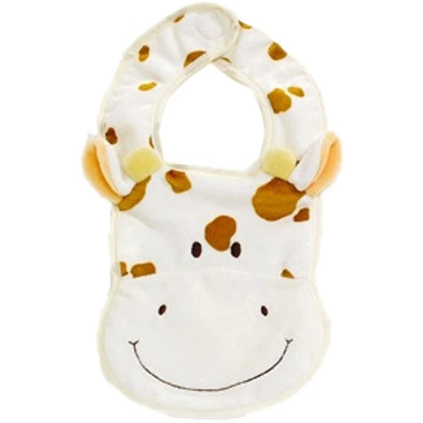 TEDDY COMPANY BIB COW FABRIC 22CM NEW