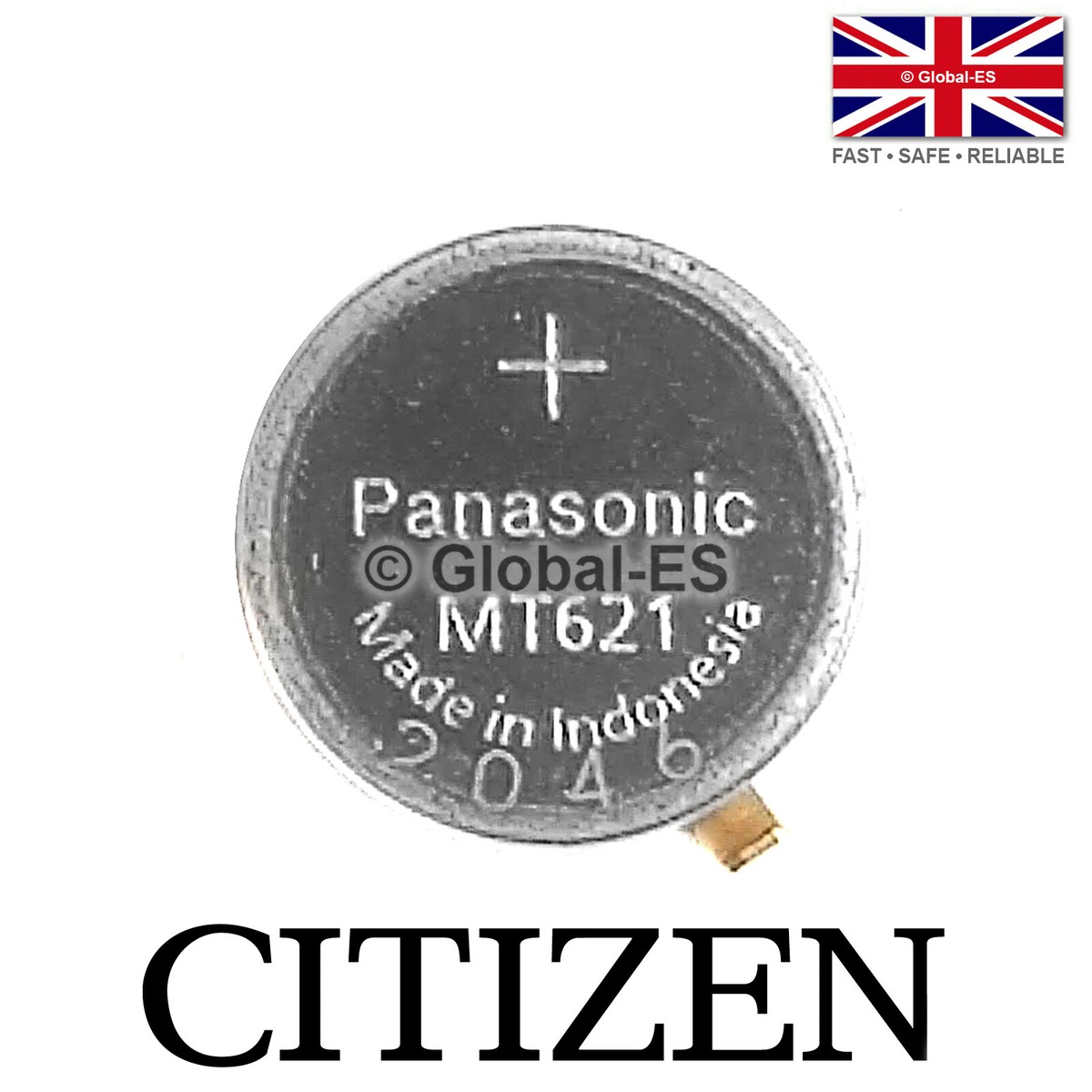 Citizen Eco MT621 295-5100 Capacitor Watch Battery: B110 117 E000