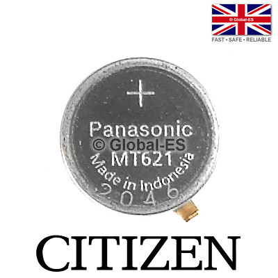 Citizen Eco MT621 295-5100 Capacitor Watch Battery: B110 117 E000 H501 571 J621