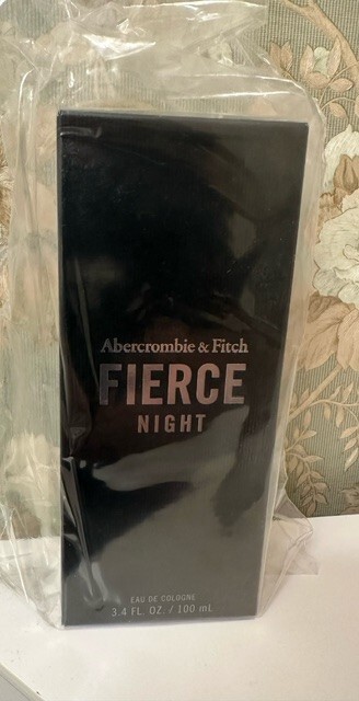 Abercrombie & Fitch FIERCE NIGHT Cologne 3.4 oz New Sealed in box