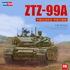 1/35 assembled tank, Chinese ZTZ-99A main battle tank with exercise equipment