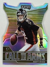 Matt Ryan 2021 Panini Playoff - Call to Arms Silver #CA-MRY Atlanta Falcons