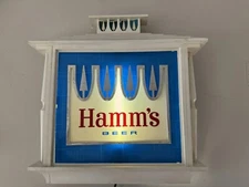 Hamms Beer Sign Lighted