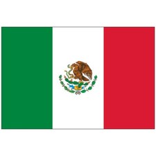 3'x5' Ft MEXICAN Flag USA Flag Nylon Polyester High Winds Brass Grommets MEXICO