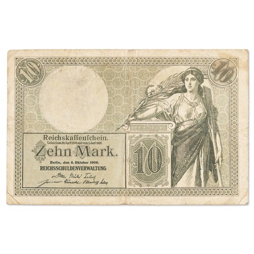 Allemagne - billet 10 mark 1906 - Reichskassenschein - TB+ - P.9b