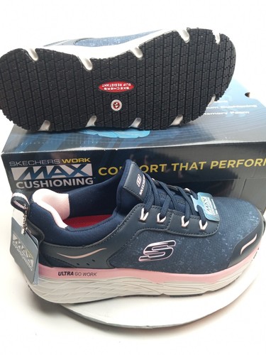 Skechers Max Cushioning Elite SR Blue 