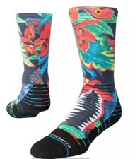 Stance Bomin Snow Kids Winter Ski Socks Over The Calf Kid's Large 3-5.5 NWT