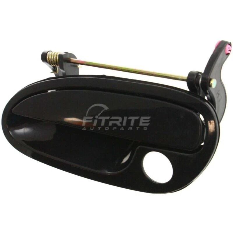 Nueva manija de puerta exterior lisa negra delantera izquierda para Pontiac Gto 2004-2006 Foto 2 de 4