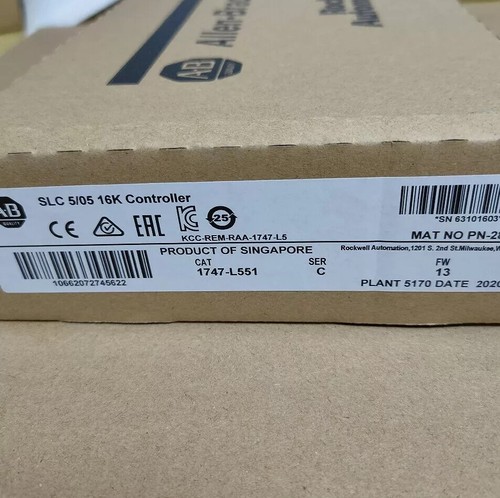 NUEVO Controlador CPU Allen Bradley 1747-L551/C SLC 500 SLC 5/05 E-Net/RS-232 - Imagen 3 de 4