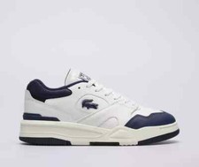 Sneakers Lacoste Lineshot in pelle bianco/marino-TUTTE LE TAGLIE-originale-prezzo consigliato £110