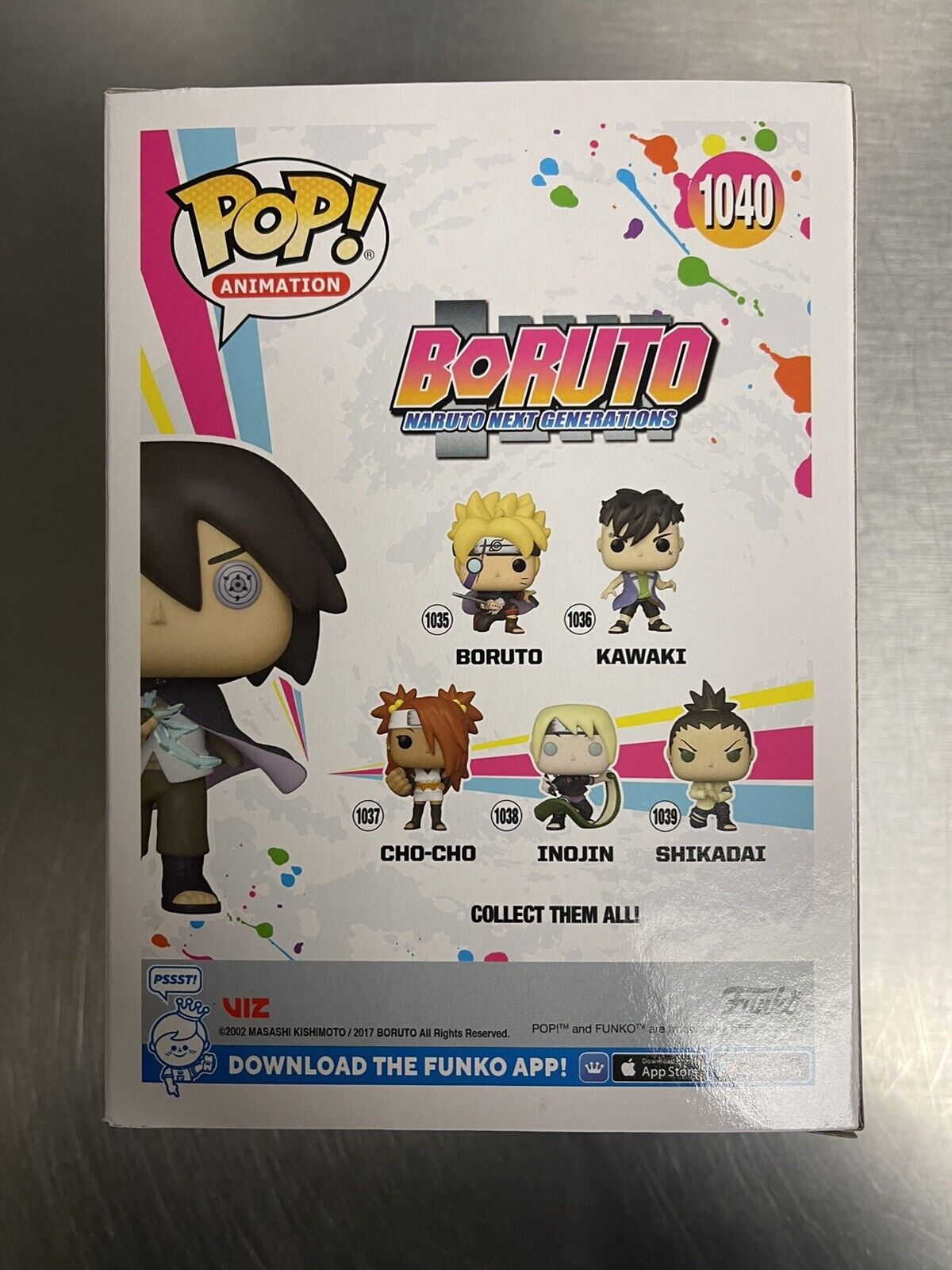 Pop! Boruto: Naruto Next Generations 1040 - Sasuke Sharingan Special Edition