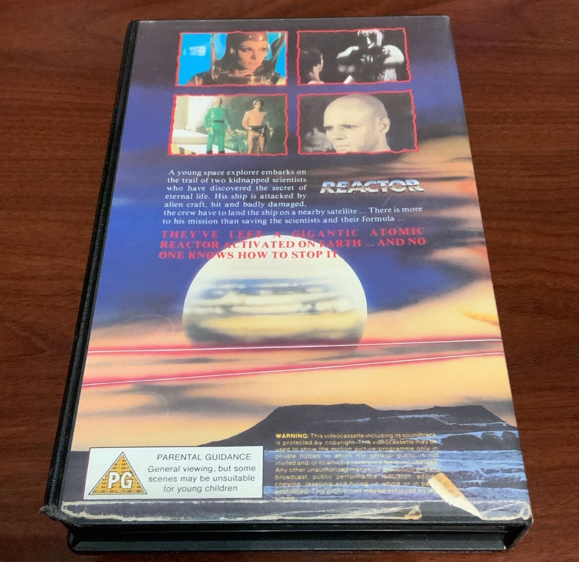 Reactor Mogul (PAL) VHS Tape Used International James Stuart | eBay